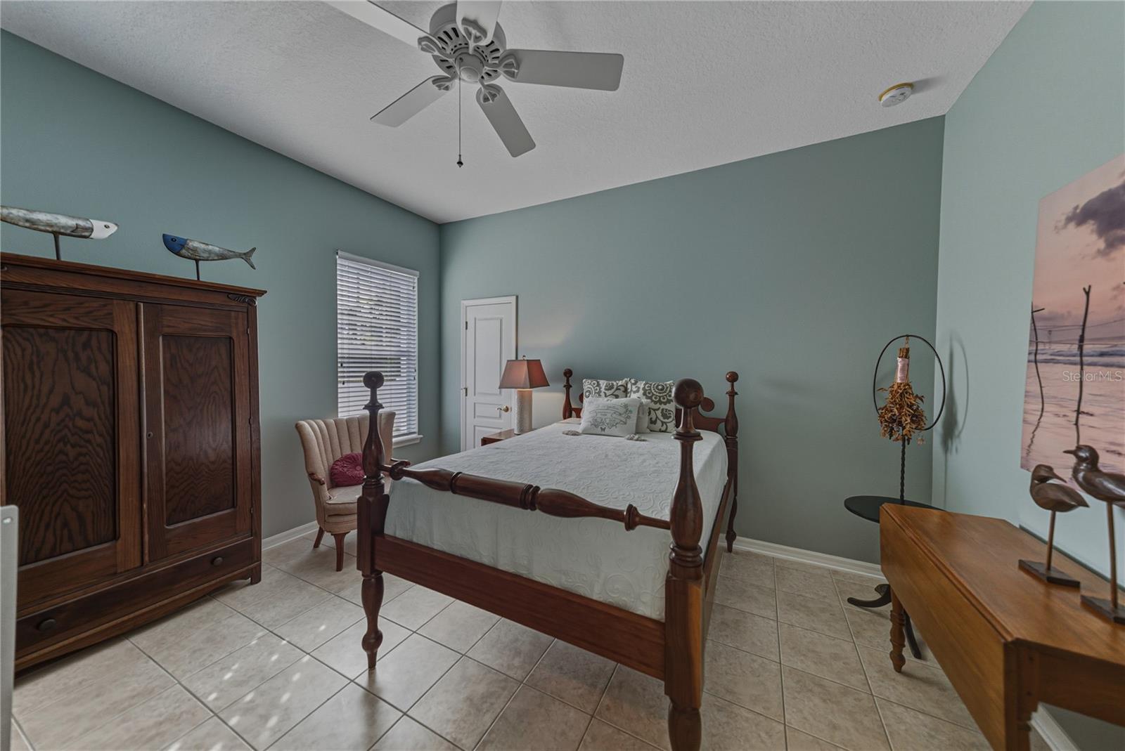 Secondary bedroom with shared bath