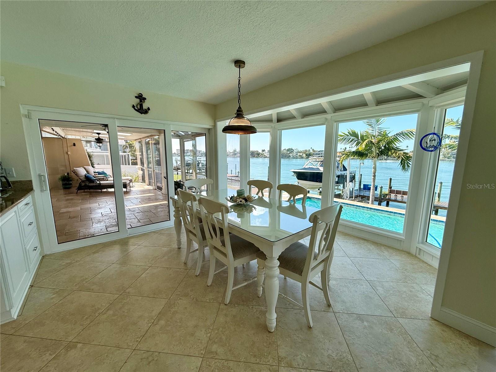 Multi purpose, dining room and family space, awesome water views.