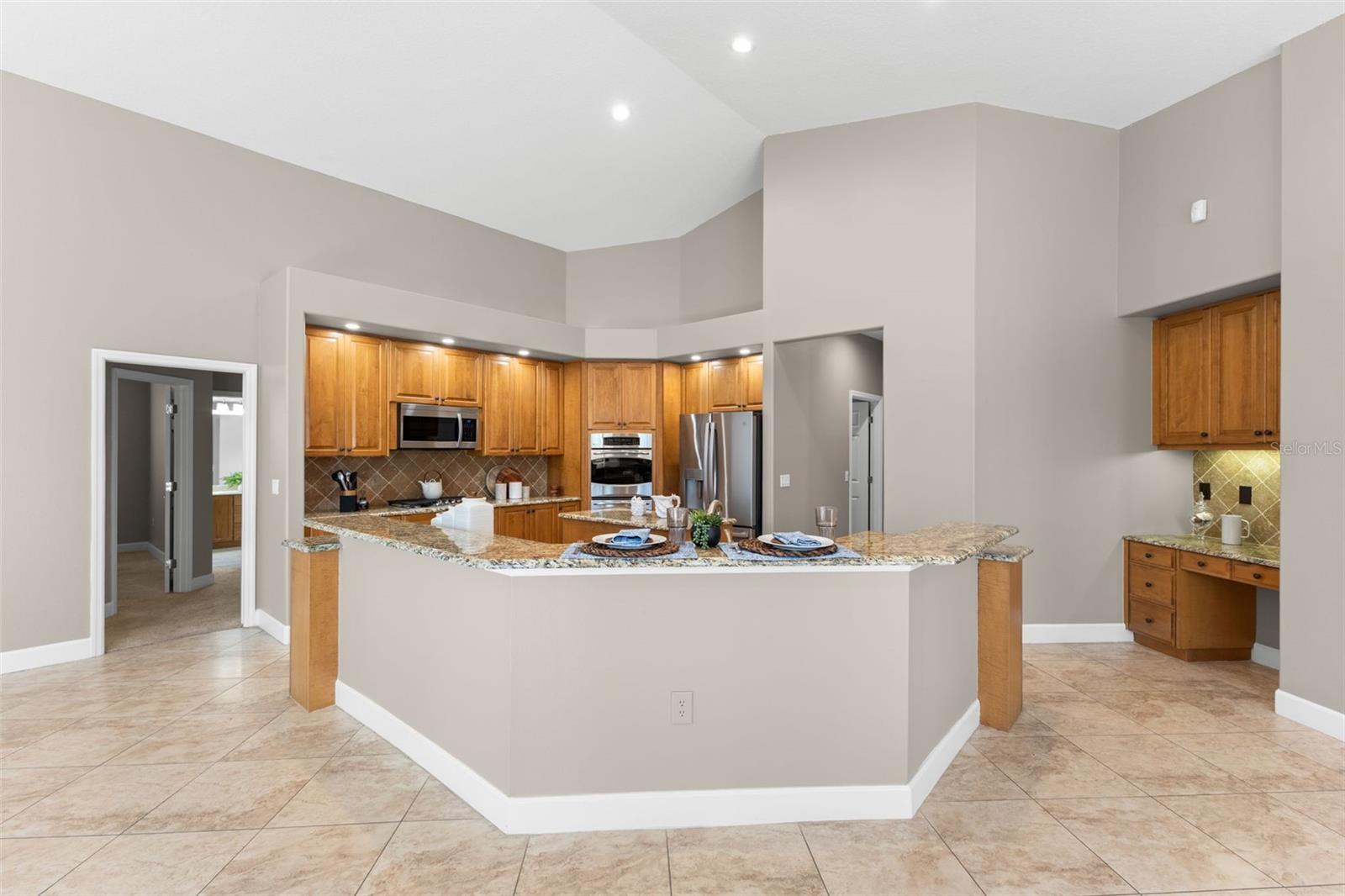 Breakfast bar
