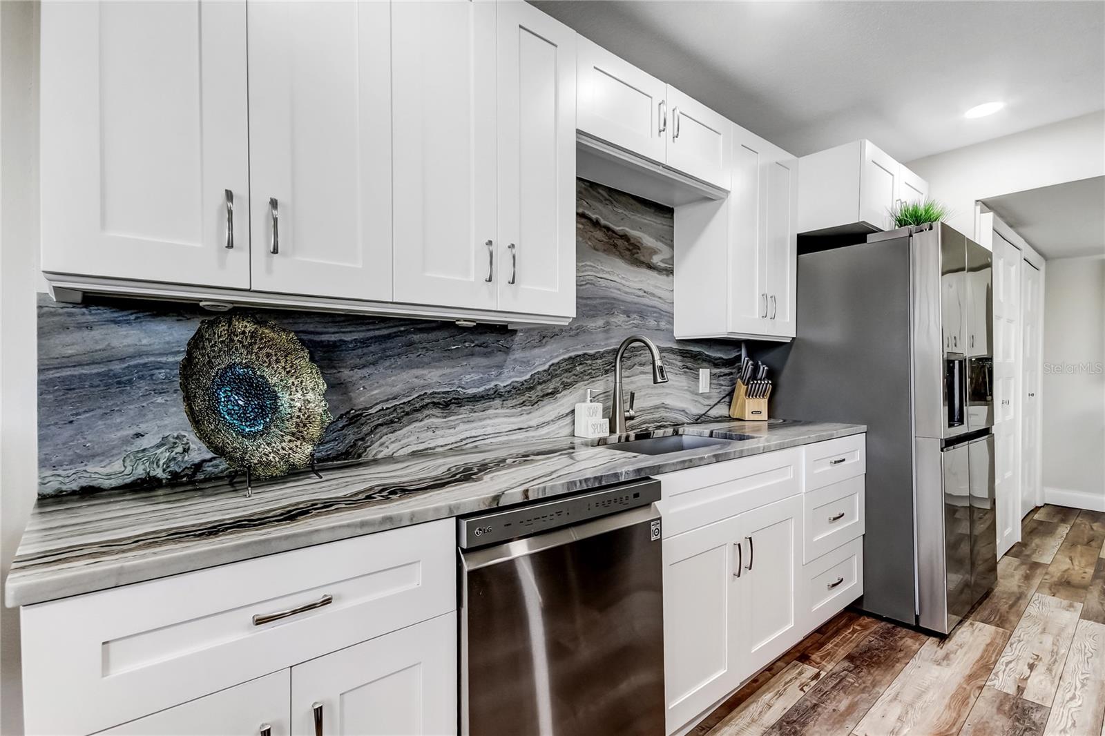 Custom Chef's kitchen.