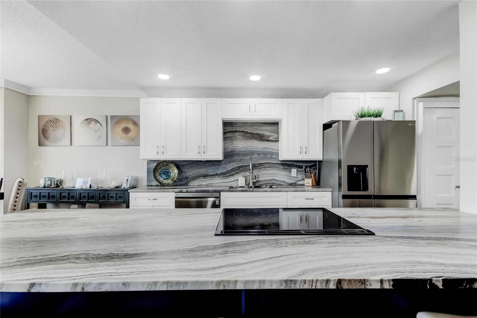 Custom Chef's kitchen.