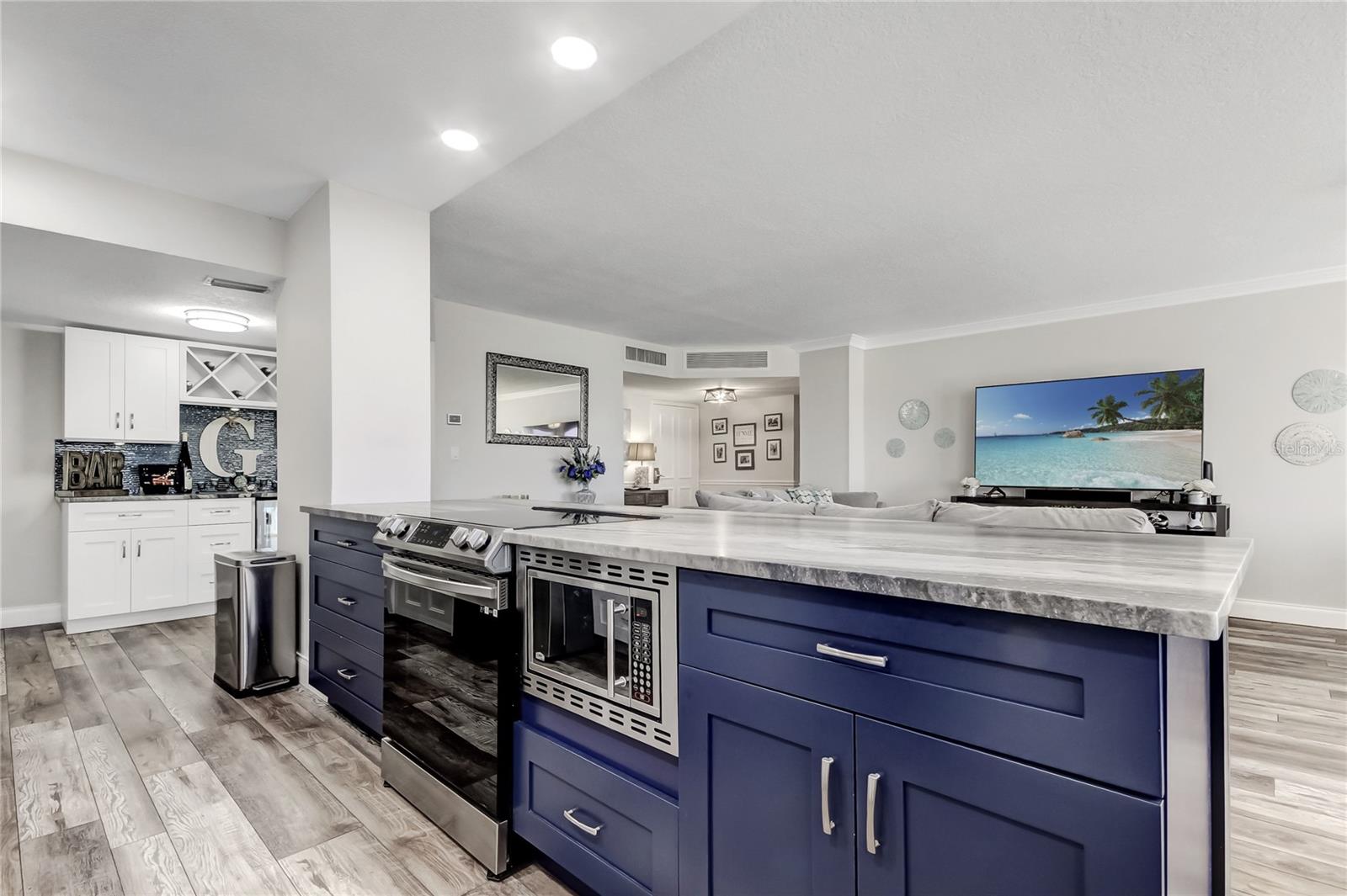 Custom Chef's kitchen.