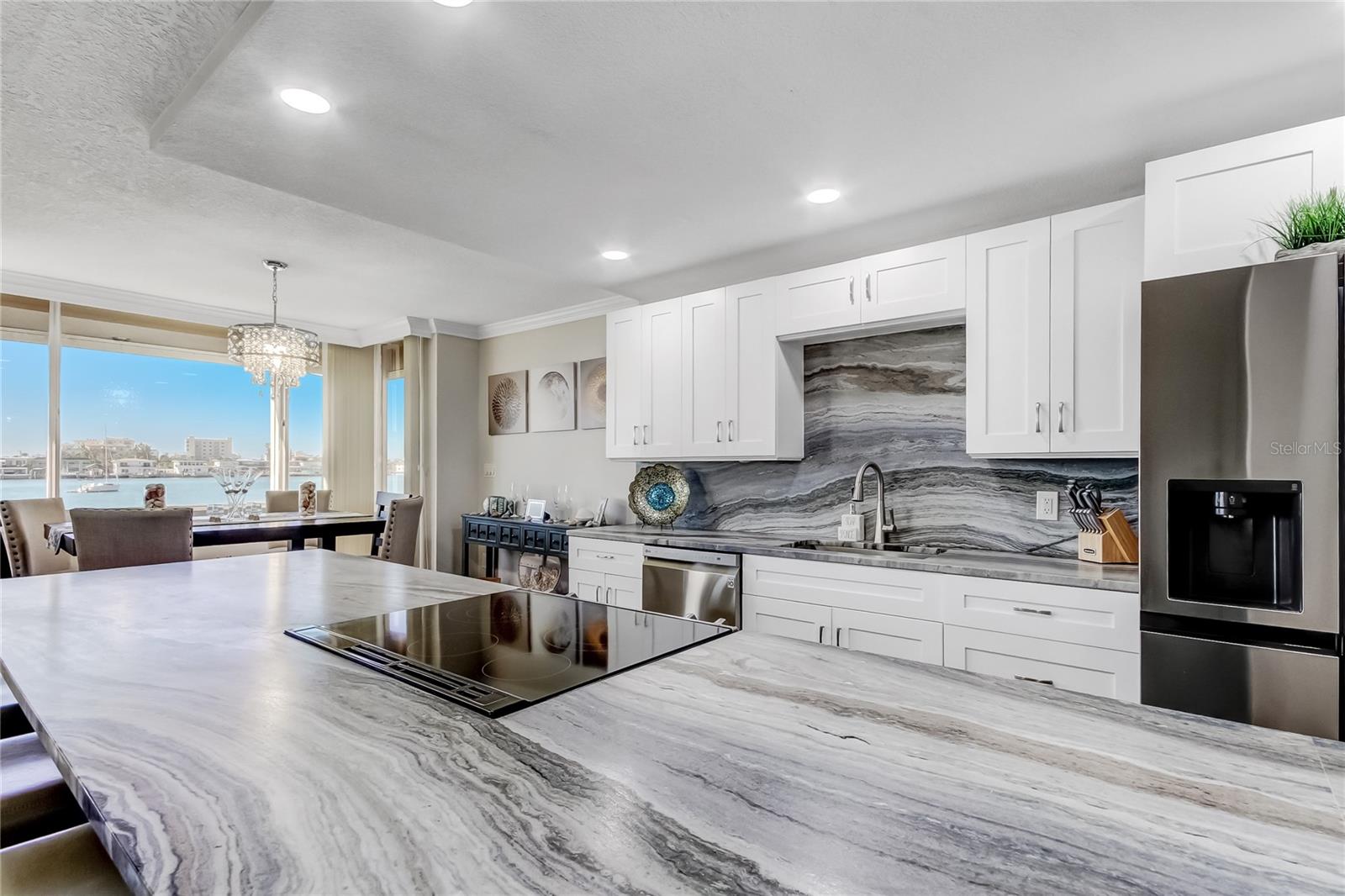 Custom Chef's kitchen.