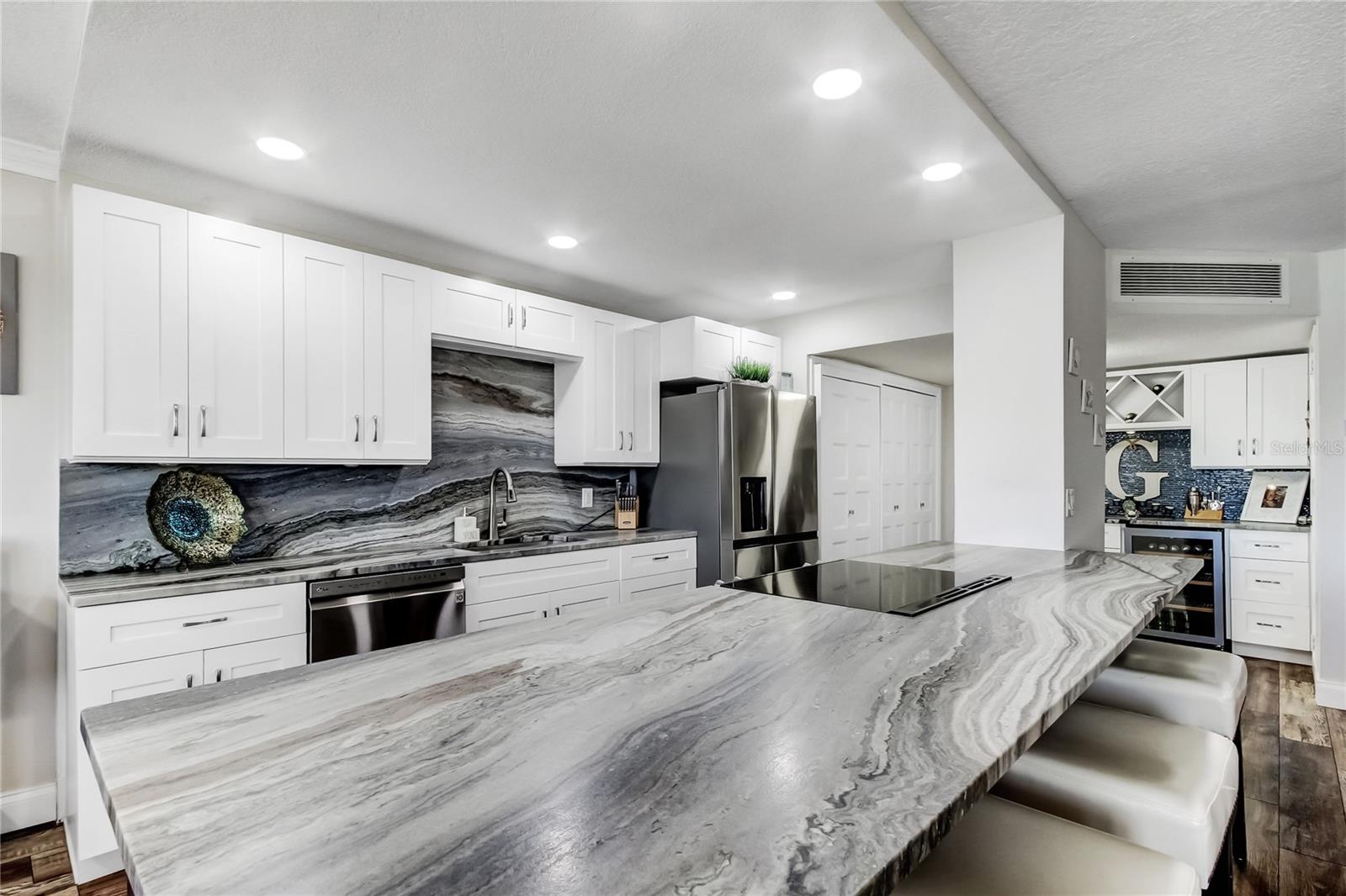 Custom Chef's kitchen.