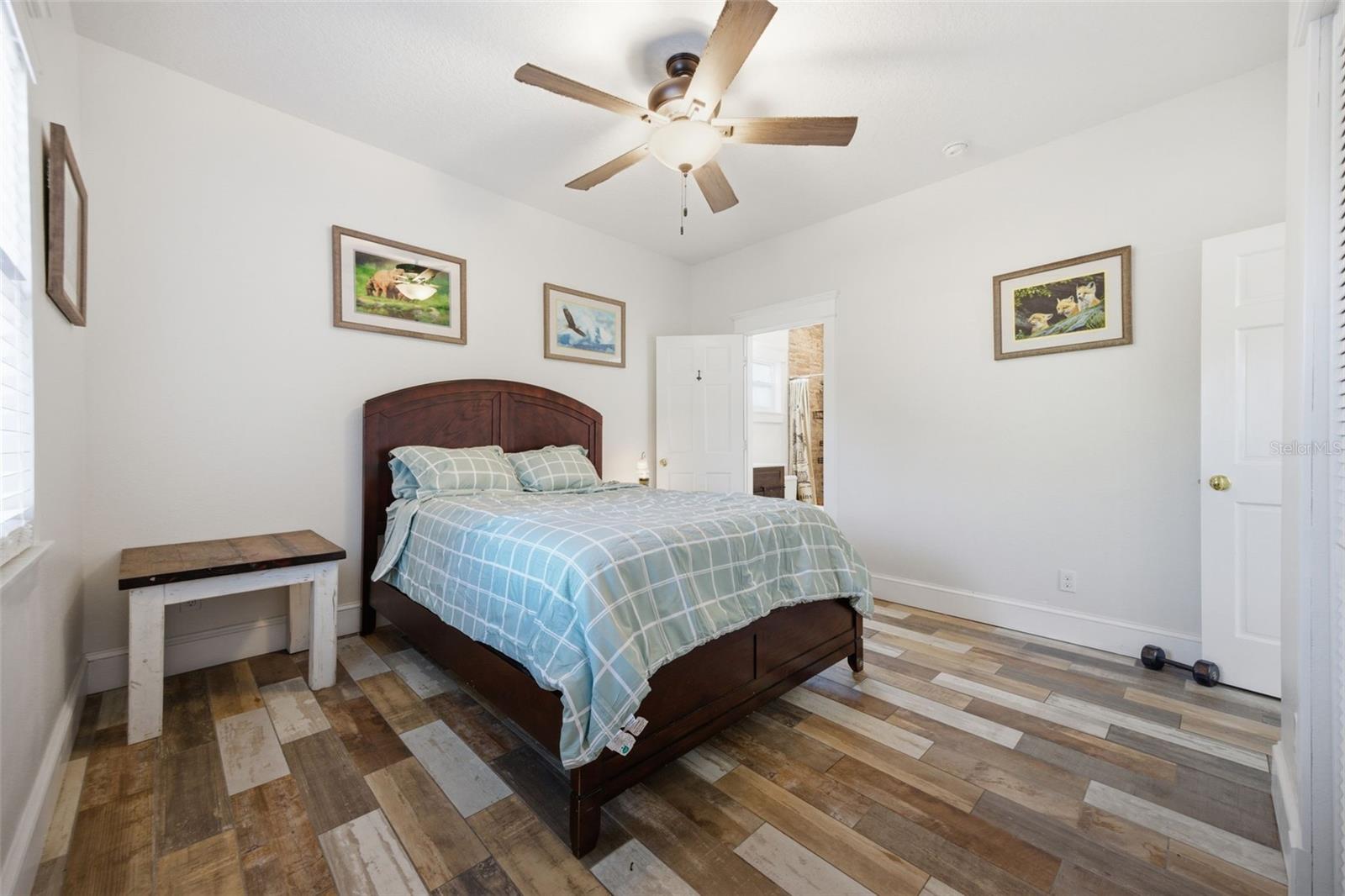 Bedroom 4 with entrance into Jack & Jill Bath