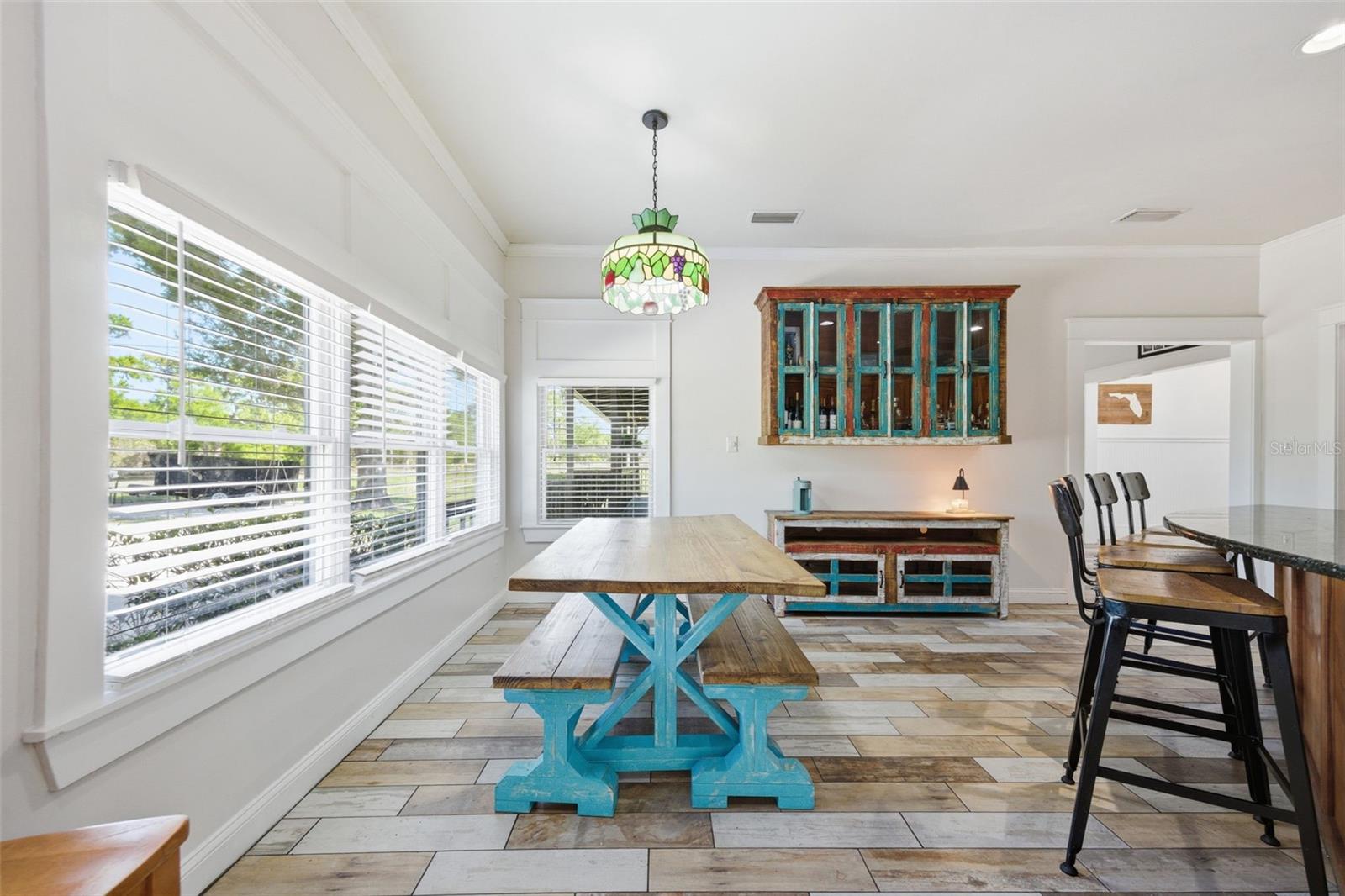 Eat In Kitchen *Cabinet on Wall and matching buffet below DO not convey*