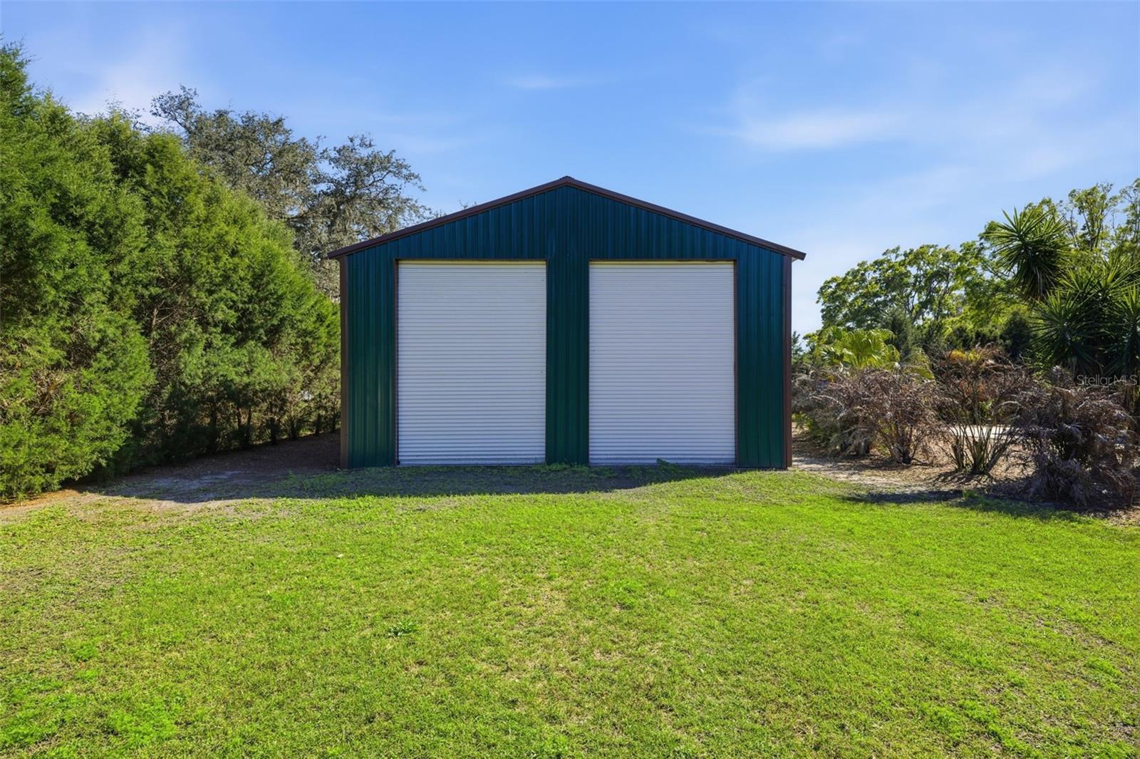 Front of 40X50 RV barn