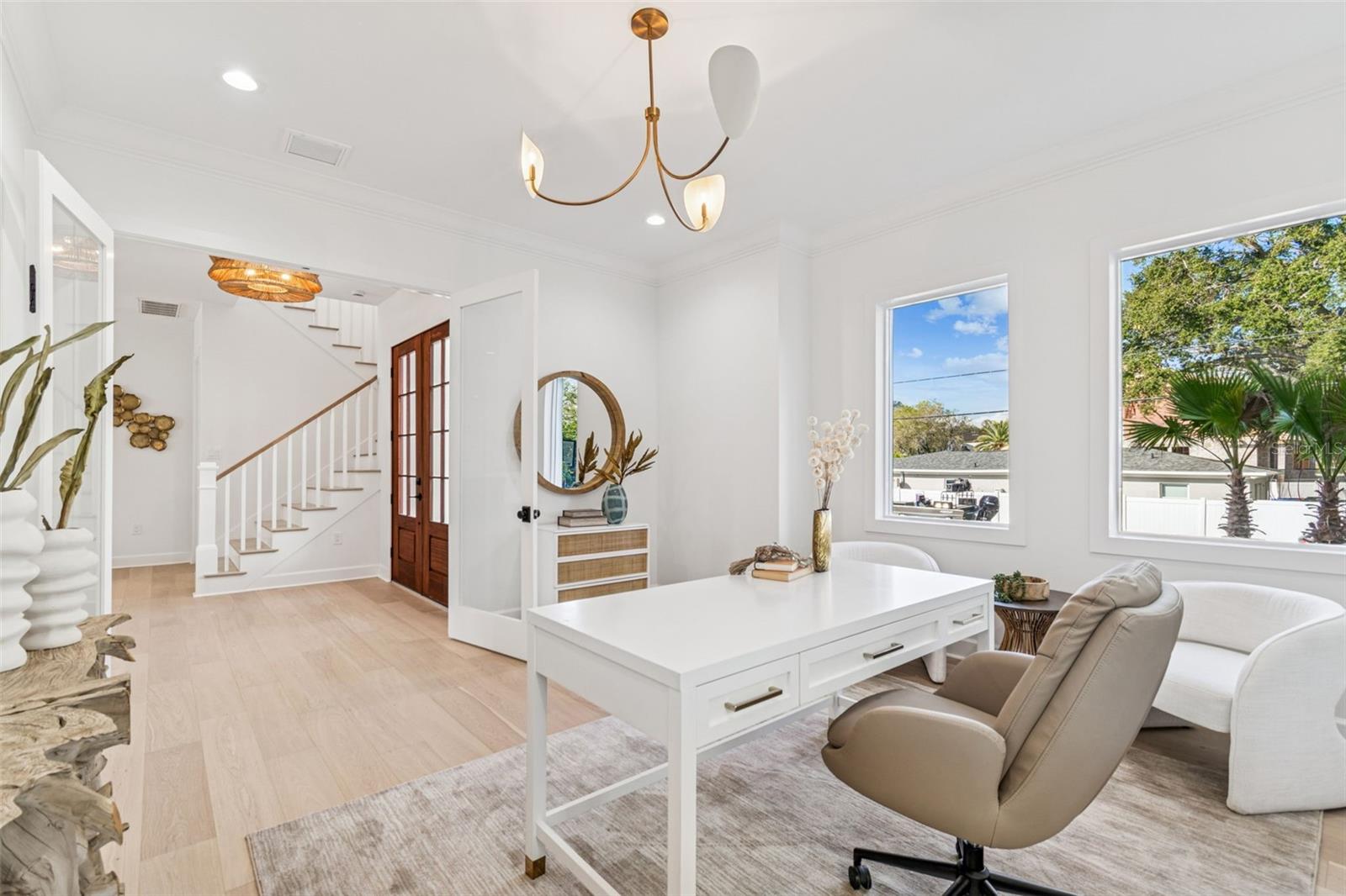 Large downstairs office