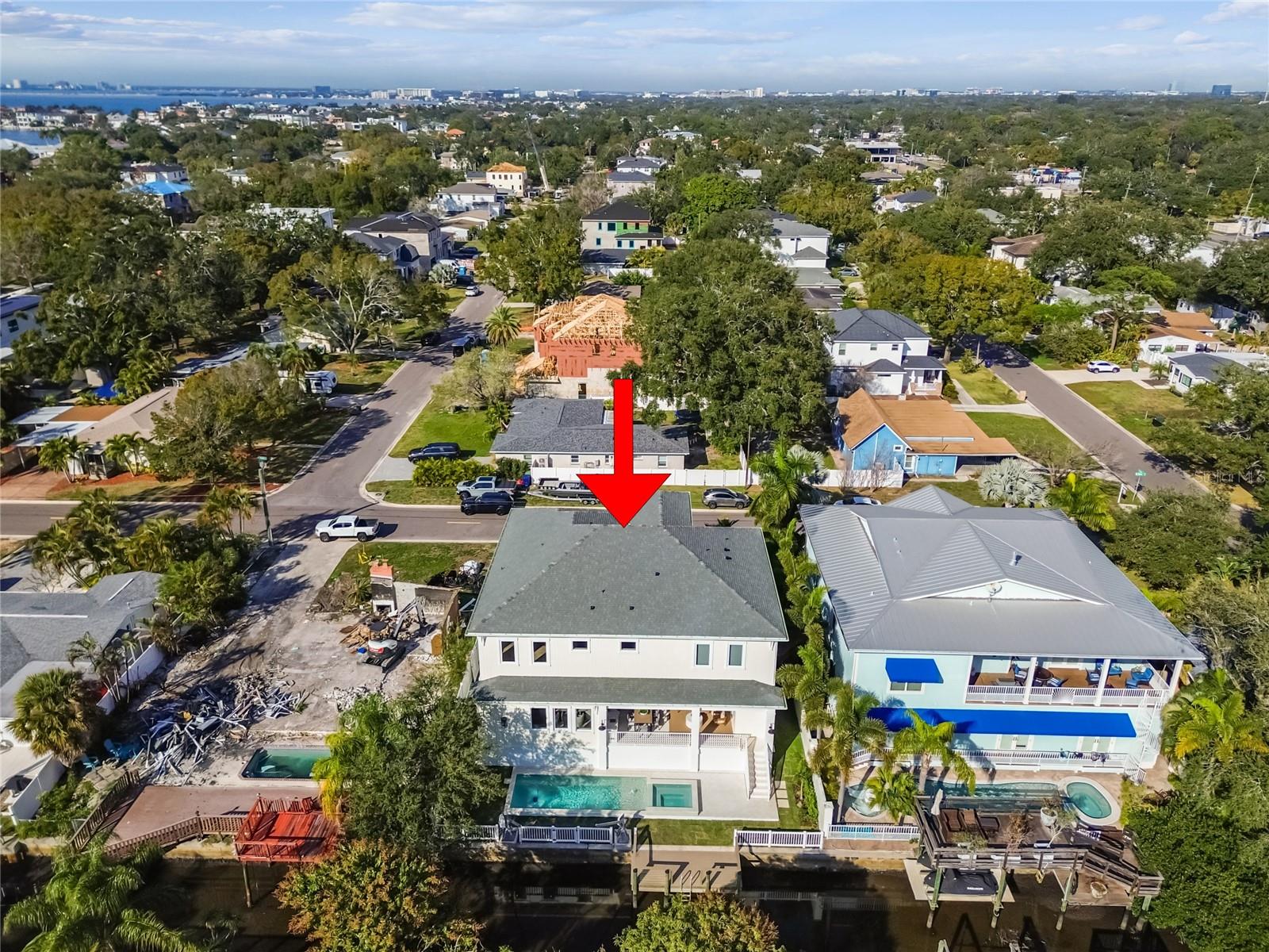 Direct access to the open bay- Tampa Bay