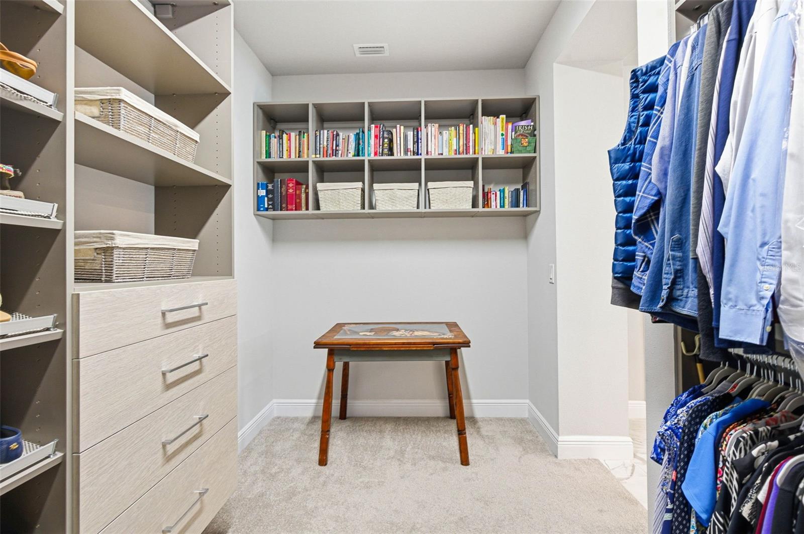 Primary Walk-in Custom Closet