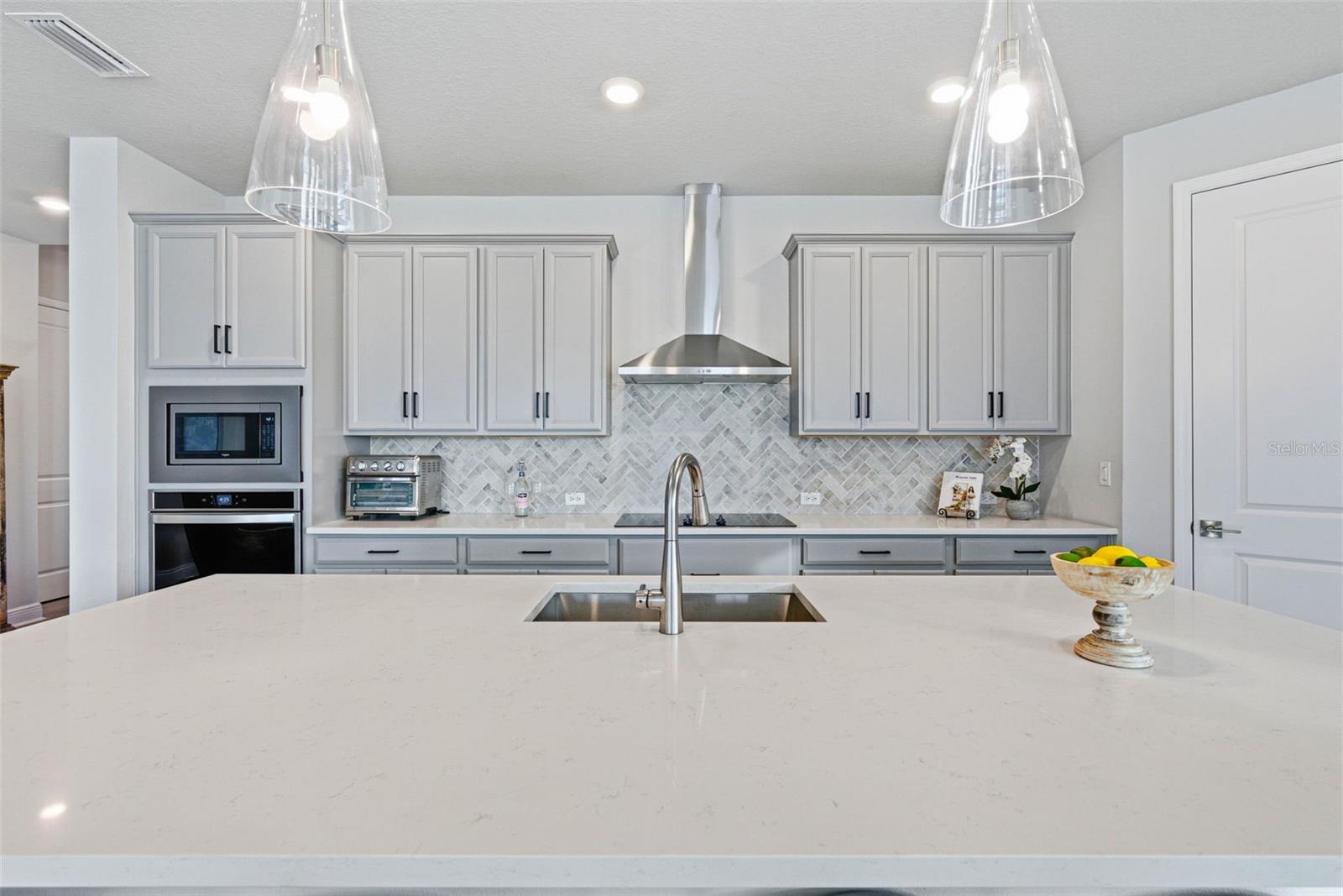 Kitchen Island Another View