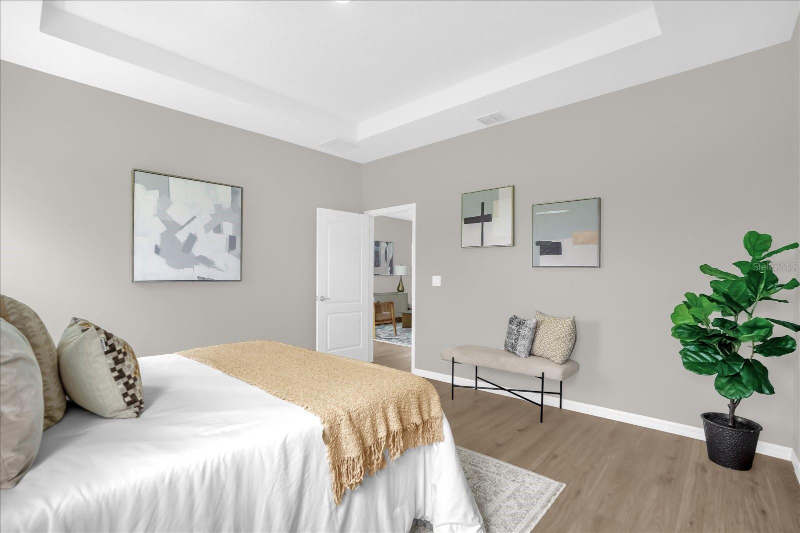 Not the actual home. Photos are of a similar floorplan. Interior/Exterior colors and features may vary. Staged.