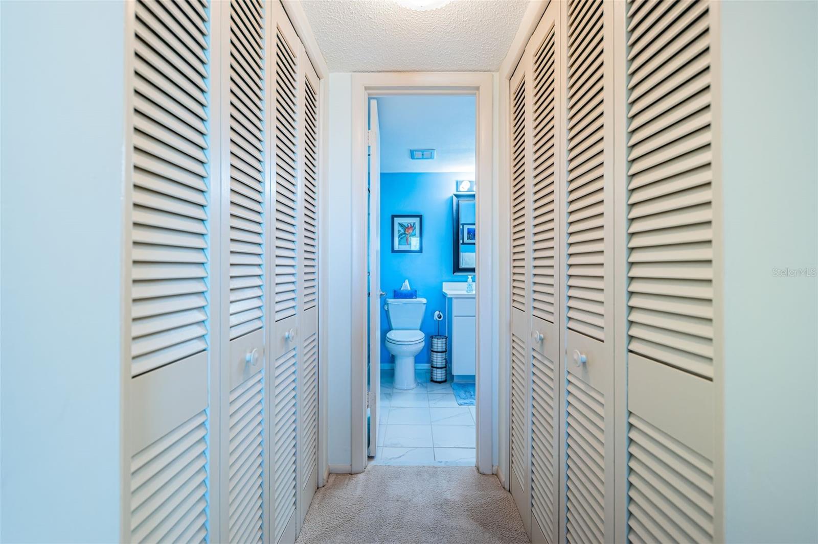 His and Hers closets