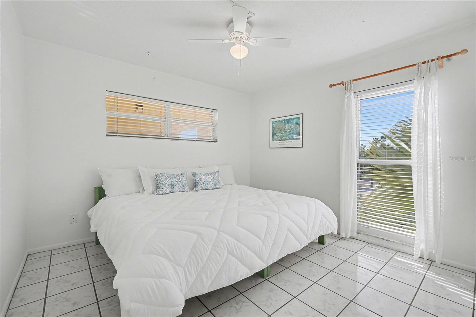 A beautiful space to catch some zzzz's after a long day at the beach.