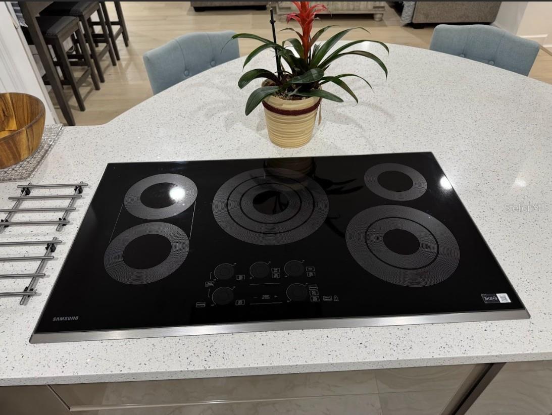 new stove with hood vent