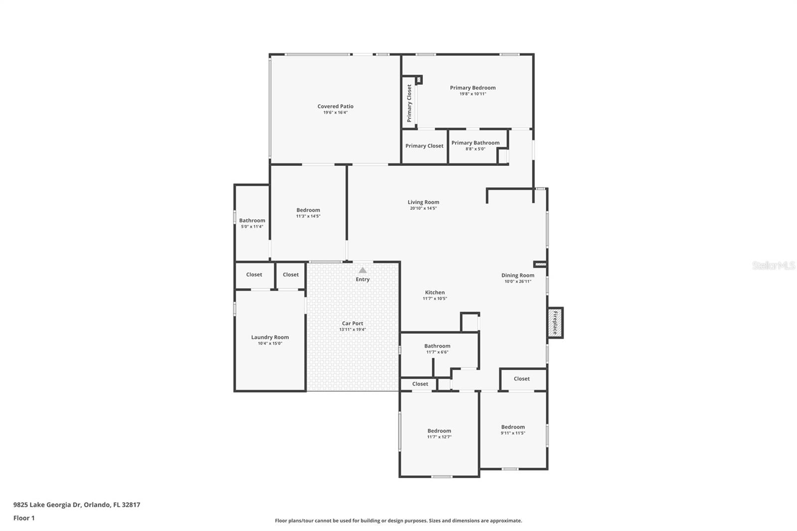 9825 LAKE GEORGIA DR, ORLANDO, FL, 32817