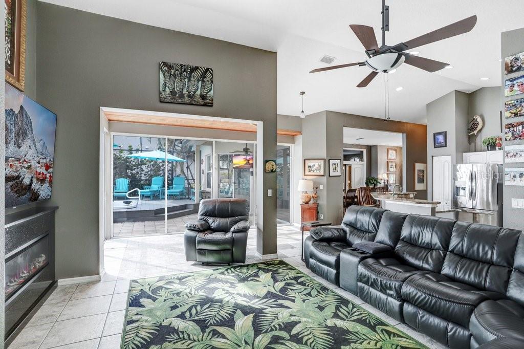 Family Room & Kitchen