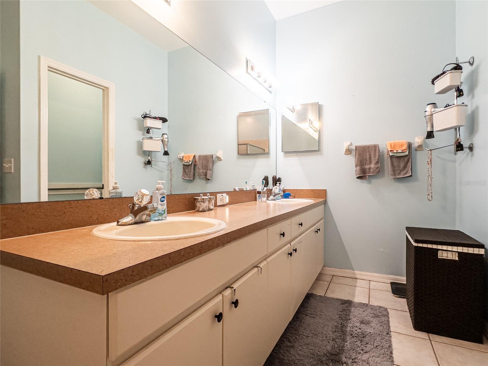 Primary bathroom connected to bedroom