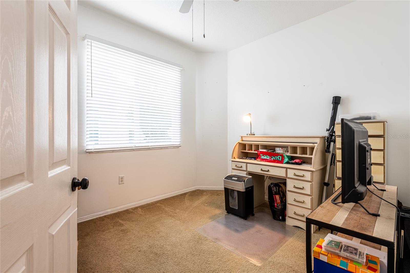 Second bedroom with built in closet