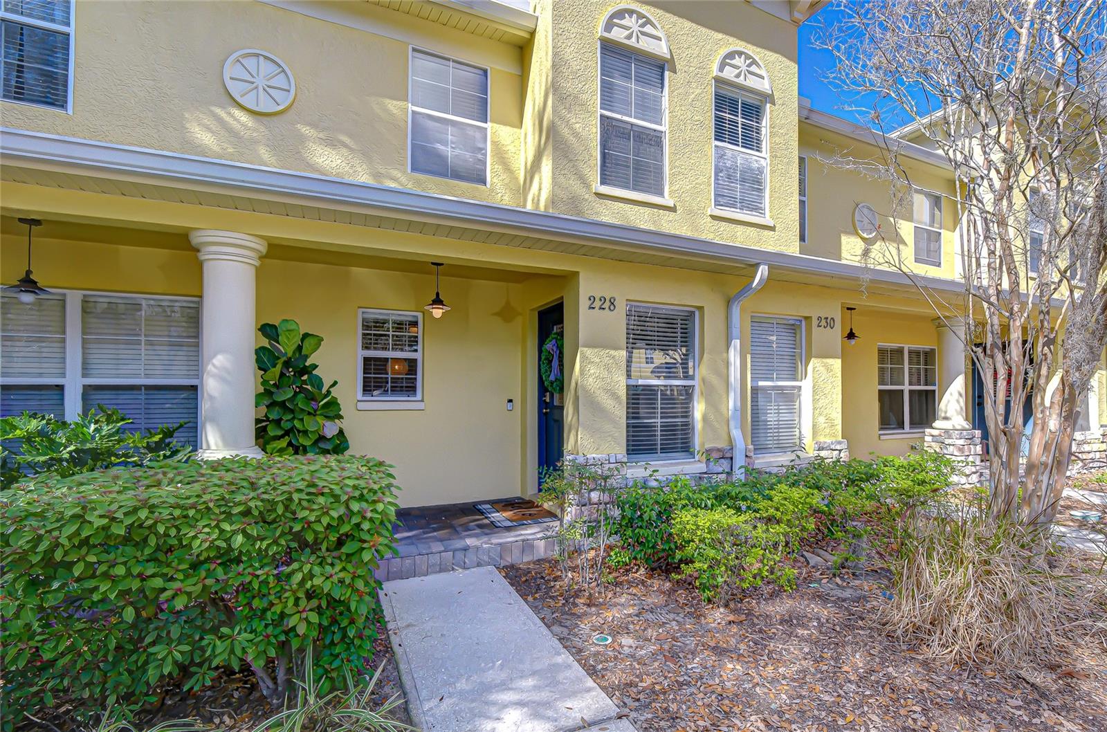 Welcoming front porch!