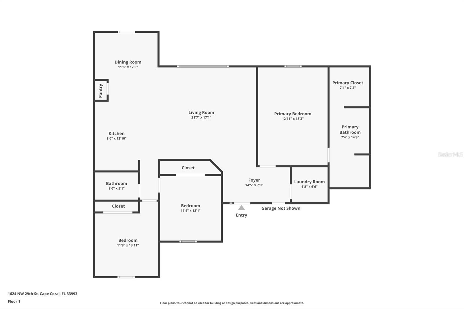 1624 NW 29TH ST, CAPE CORAL, FL, 33993