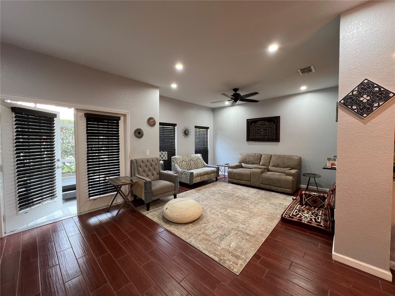 Furniture not included