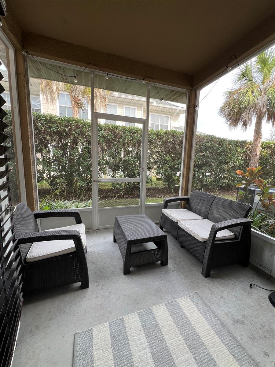 Furniture not included