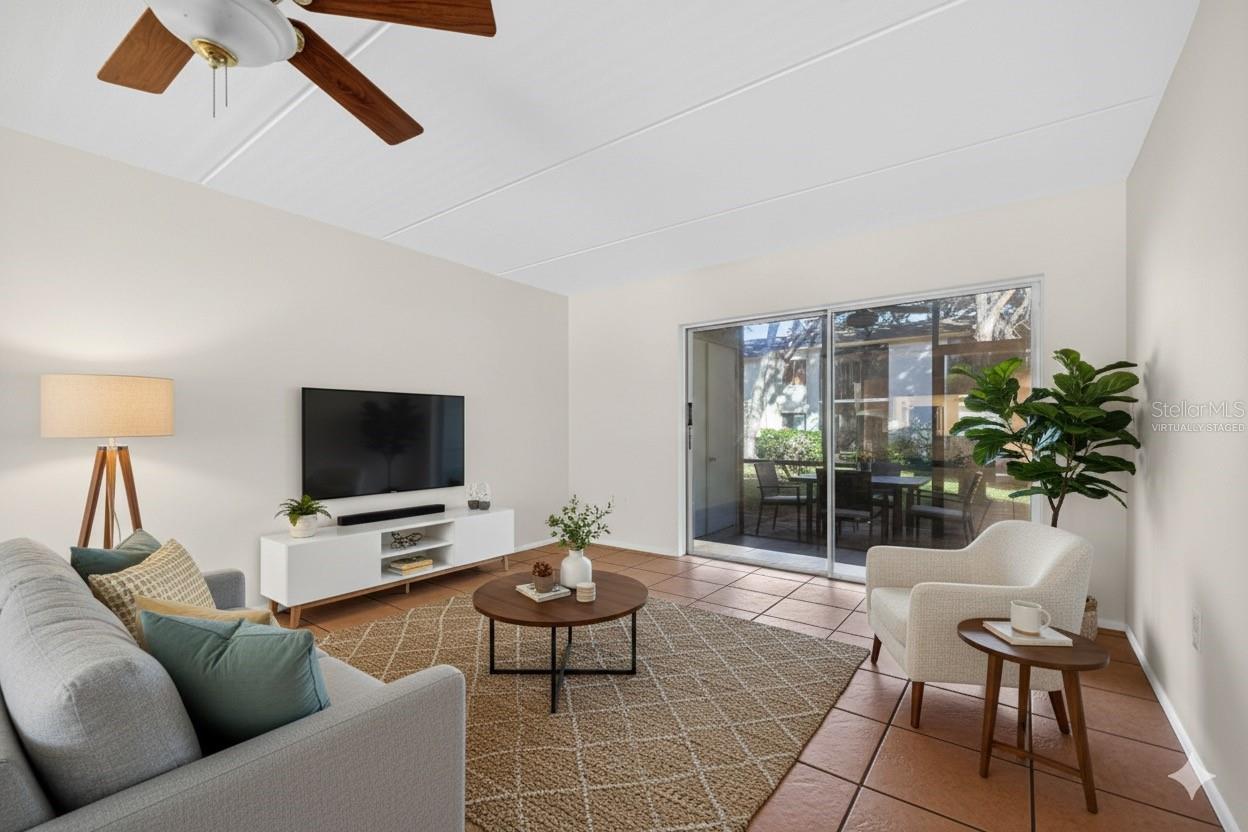 Living Room-Virtually staged