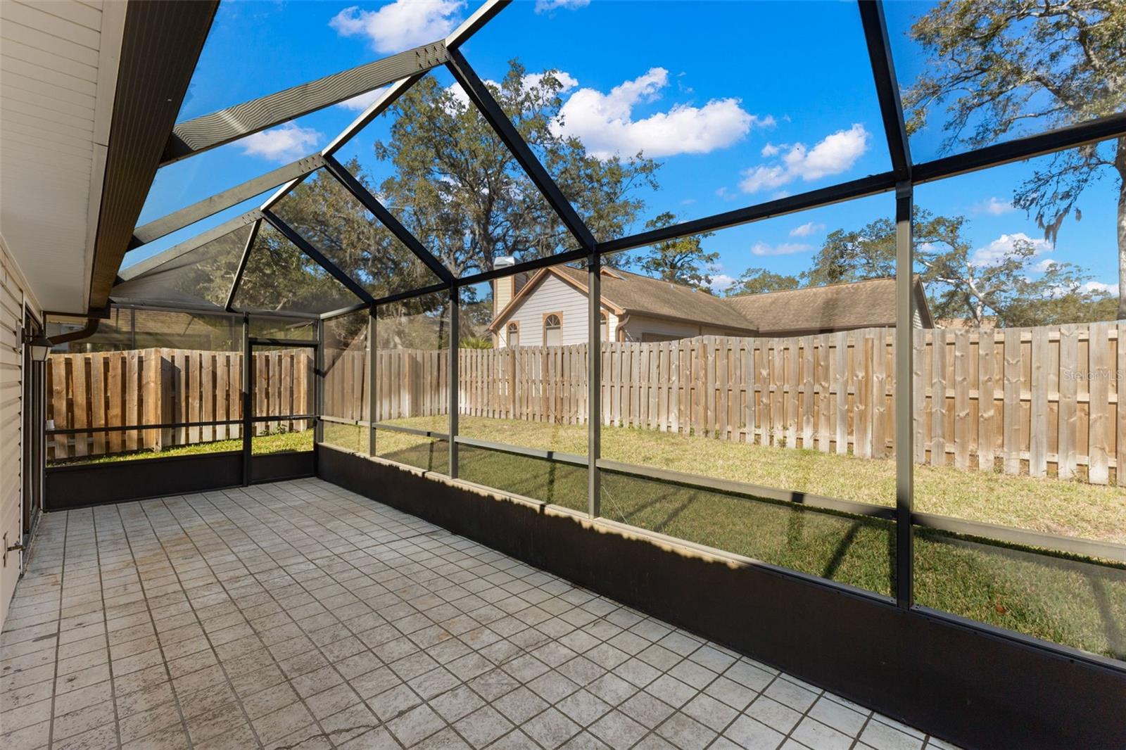 Private yard space