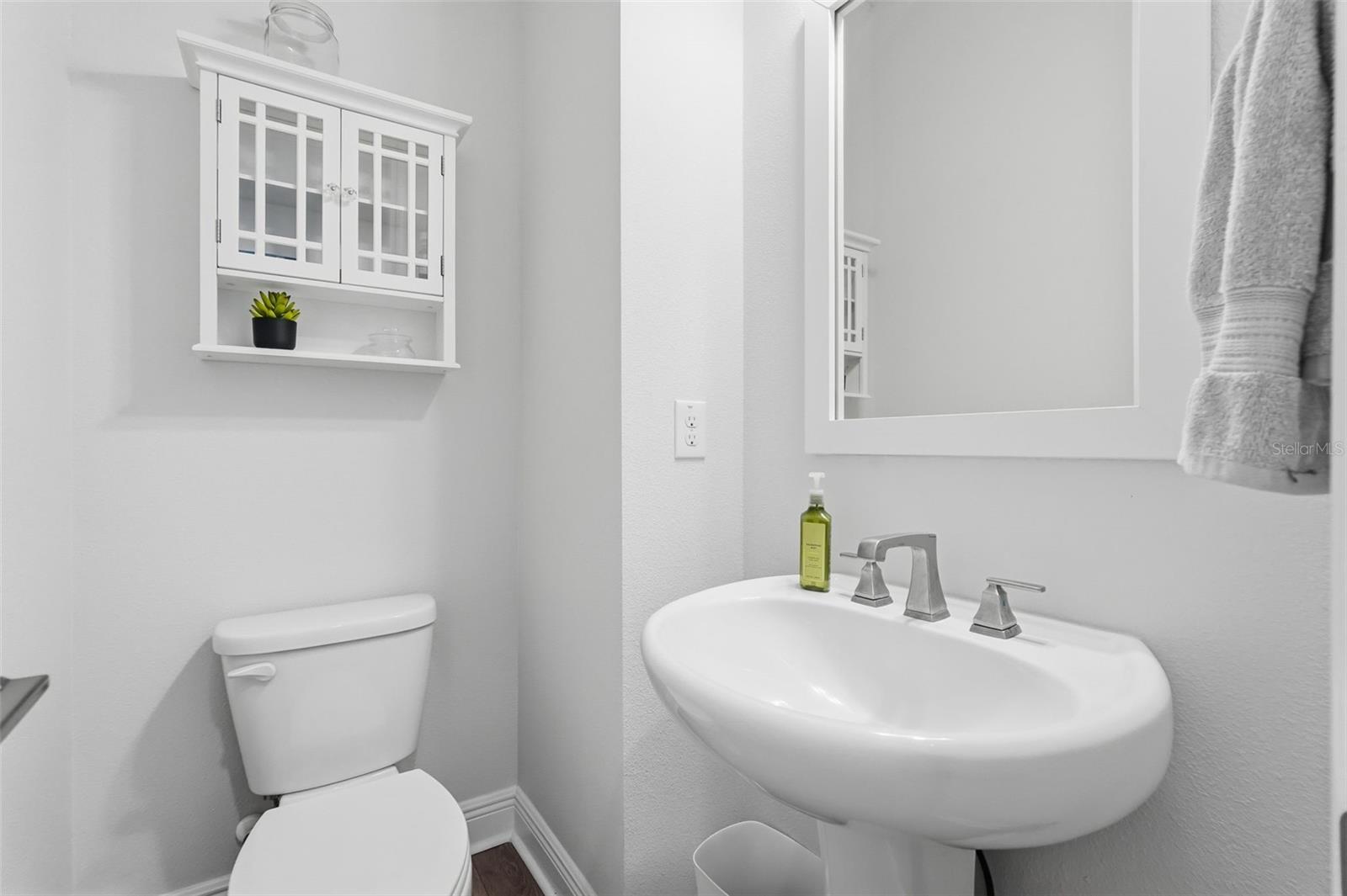 Half bath conveniently located on 2nd floor.