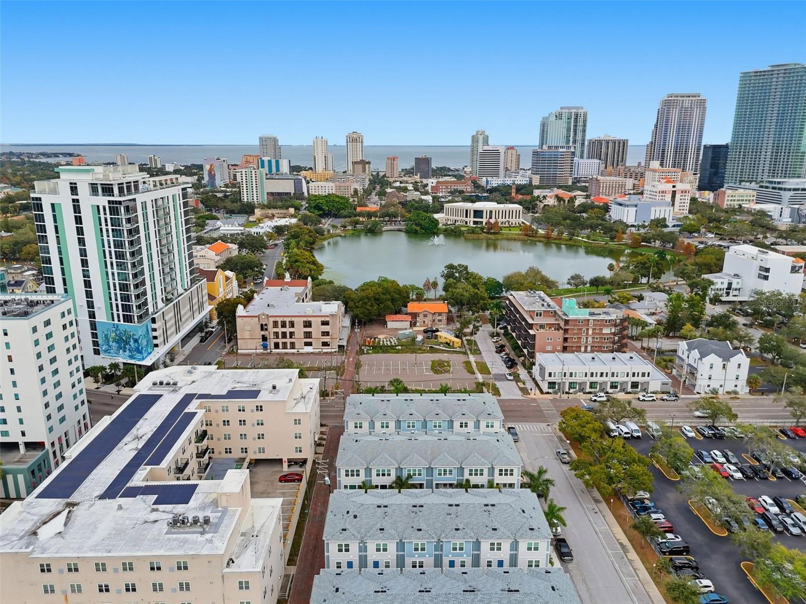 Located a block from scenic Mirror Lake.