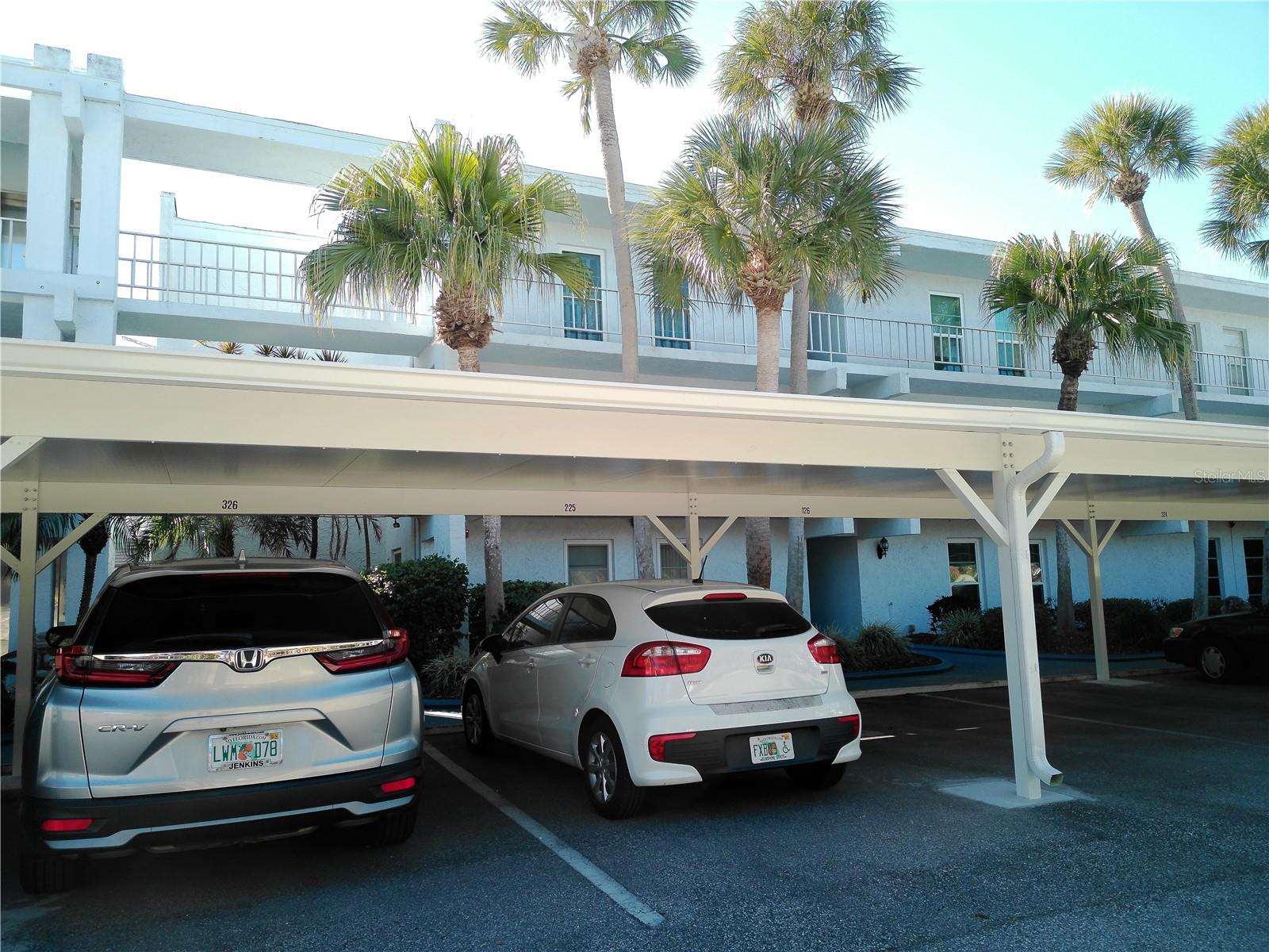 Carport only about a year old