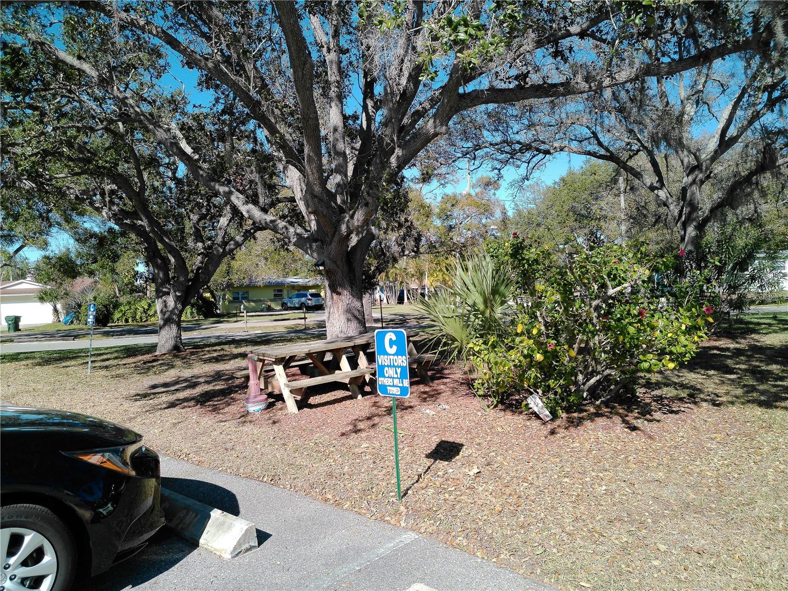 Parking area for Building C Guests