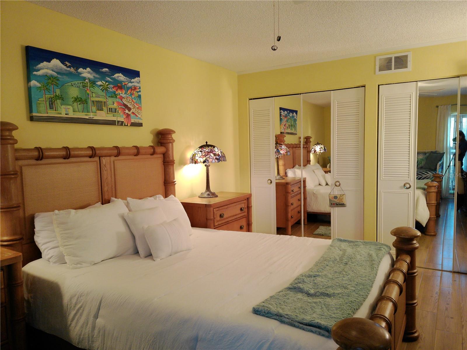 View of 2nd Bedroom and the double closets.