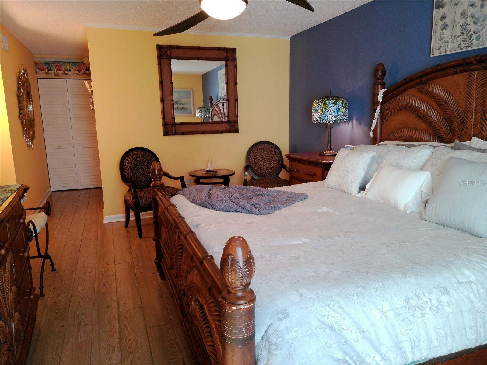 Master Bedroom has double closet AND spacious Master Bedroom