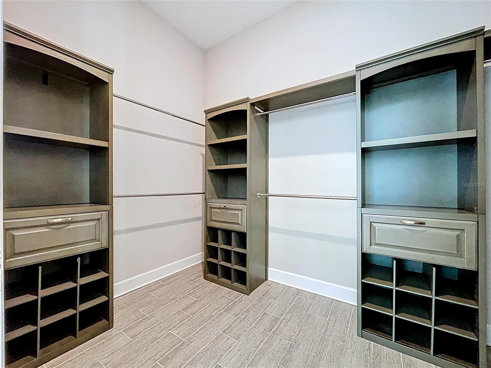 WALK IN CLOSET AND ALSO HOOKUP FOR A TAMDEM WASHER DRYER