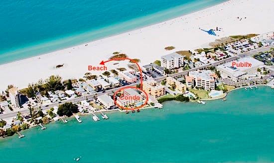 Aerial of the area