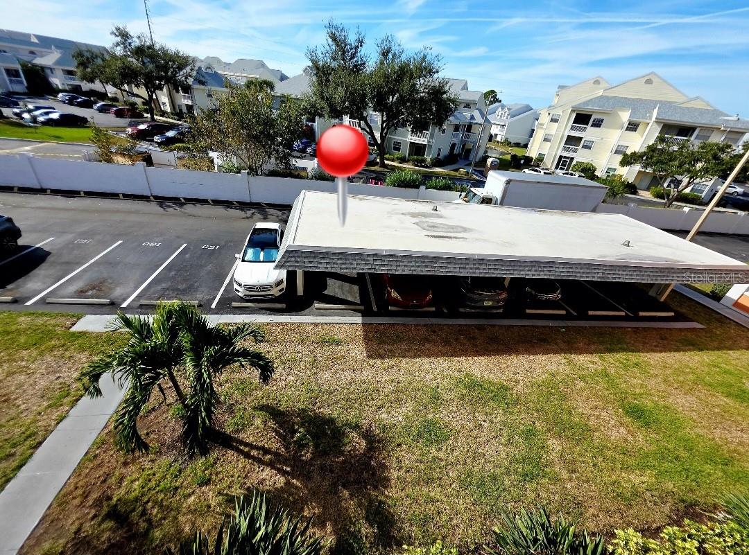Carport # 157 and extra parking