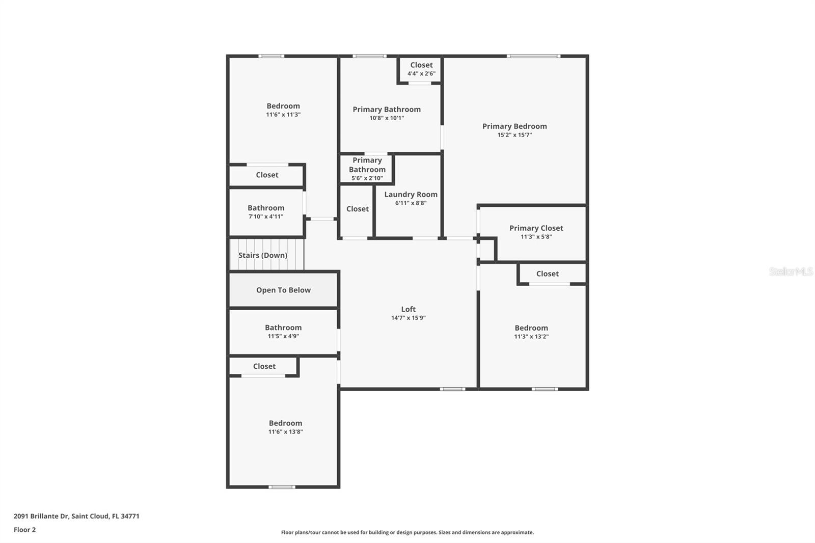 2091 BRILLANTE DR, ST CLOUD, FL, 34771