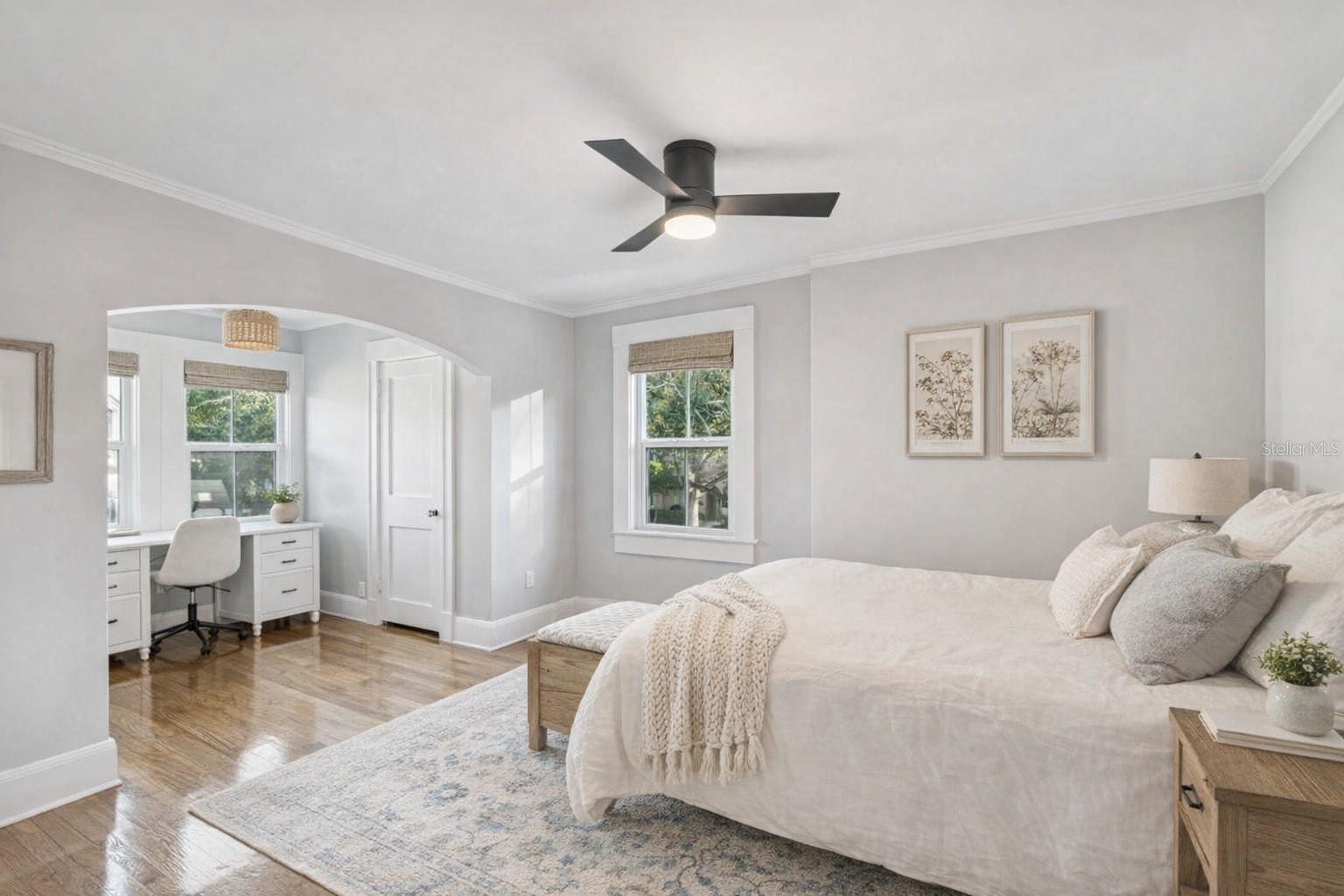 AI Virtual stagingBedroom