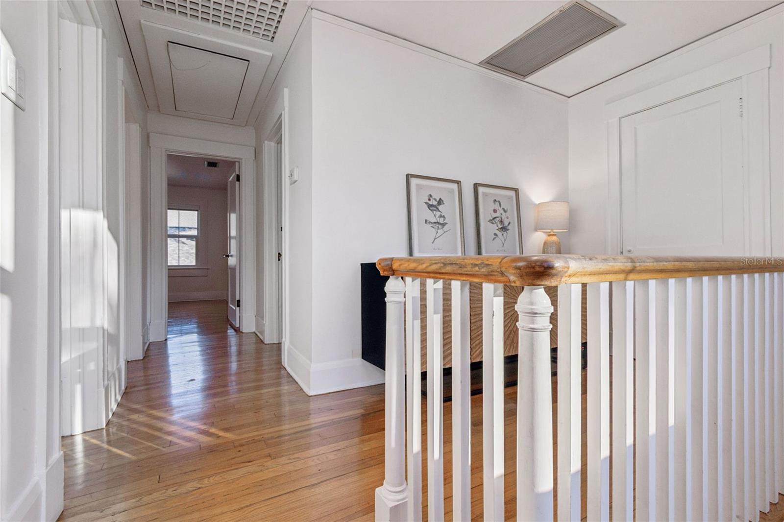 Loft at top of stairs.  Large storage closet.