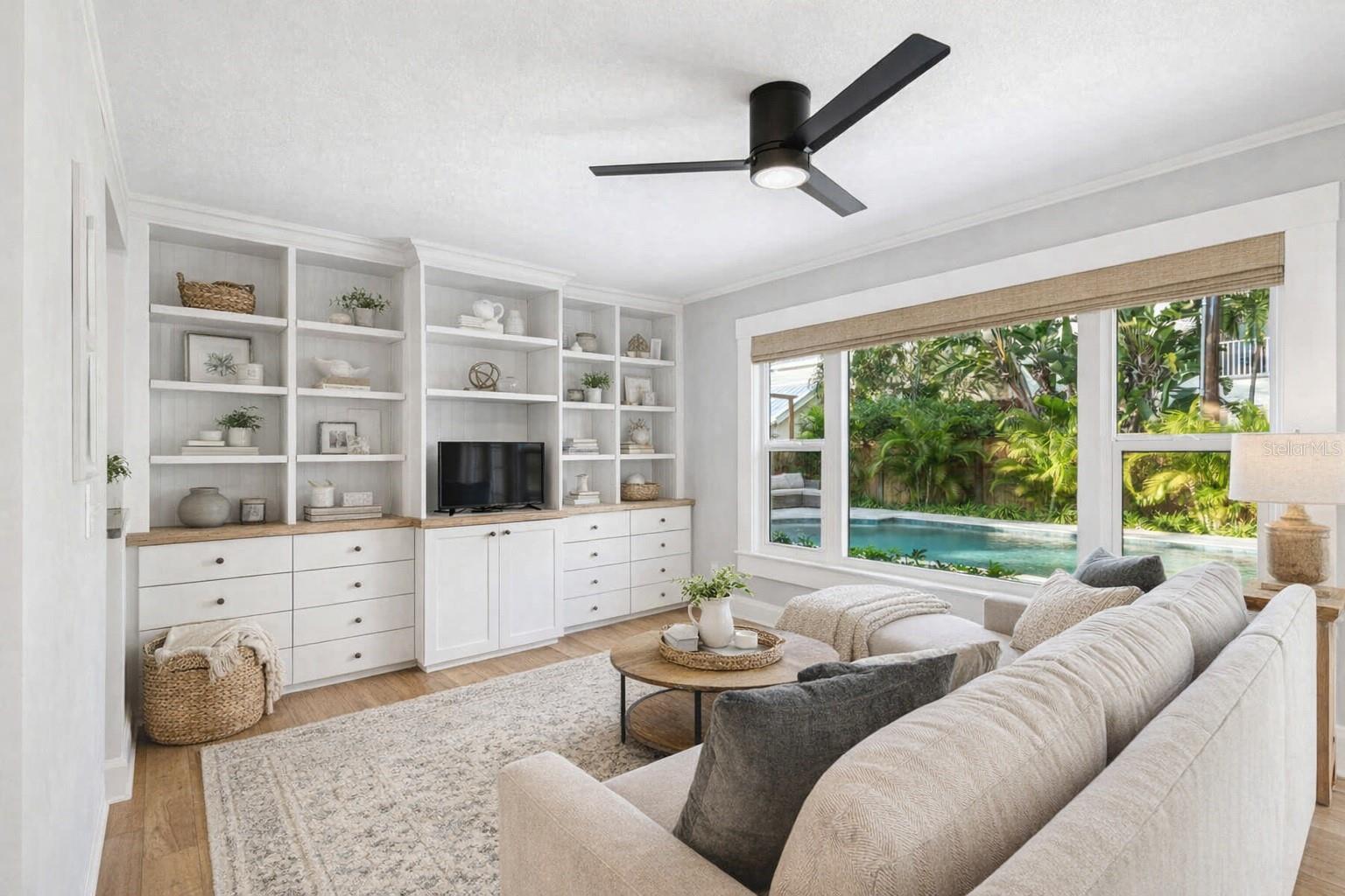 AI Virtual stagingFamily Room