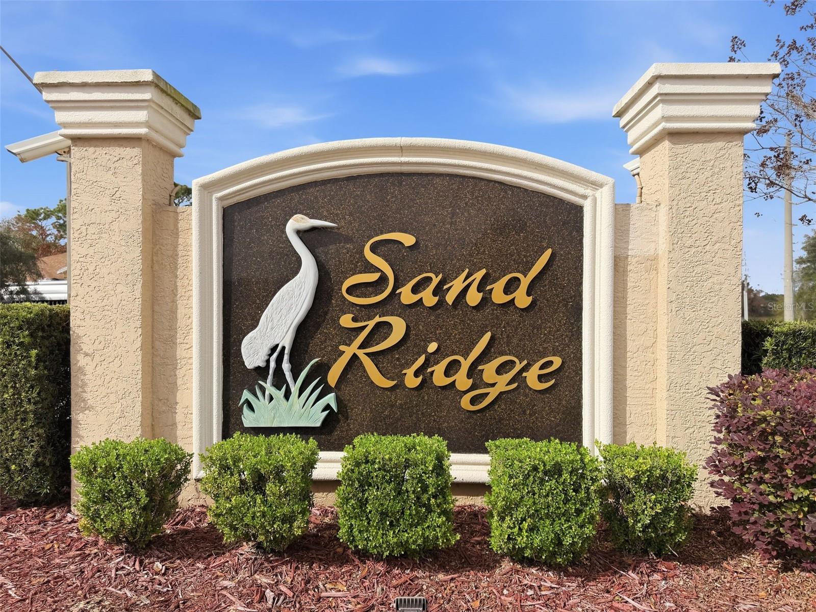 LOCATED IN THE BEAUTIFUL GATED COMMUNITY OF SAND BRIDGE