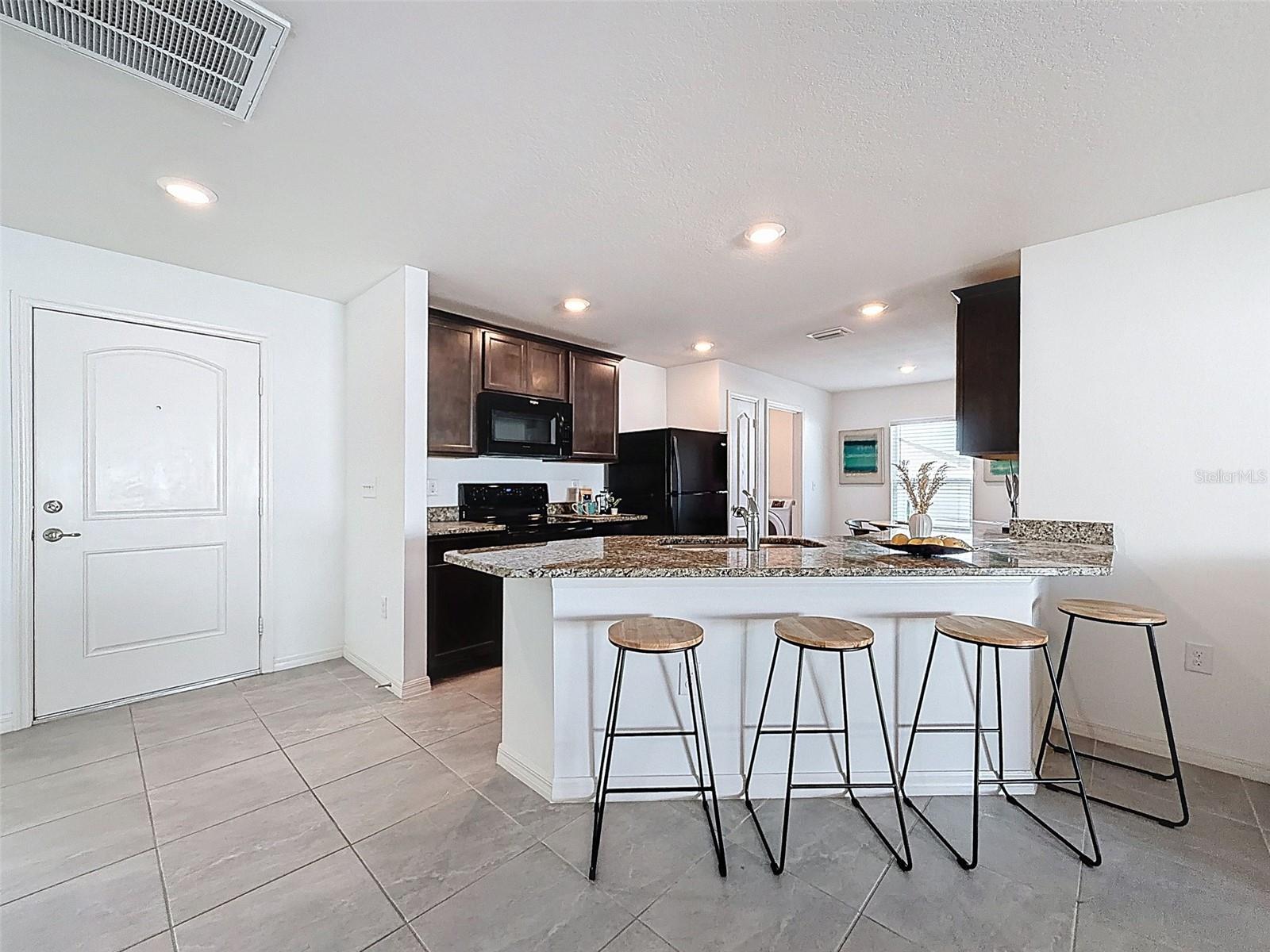 GREAT EATING SPACE AT THE COUNTER