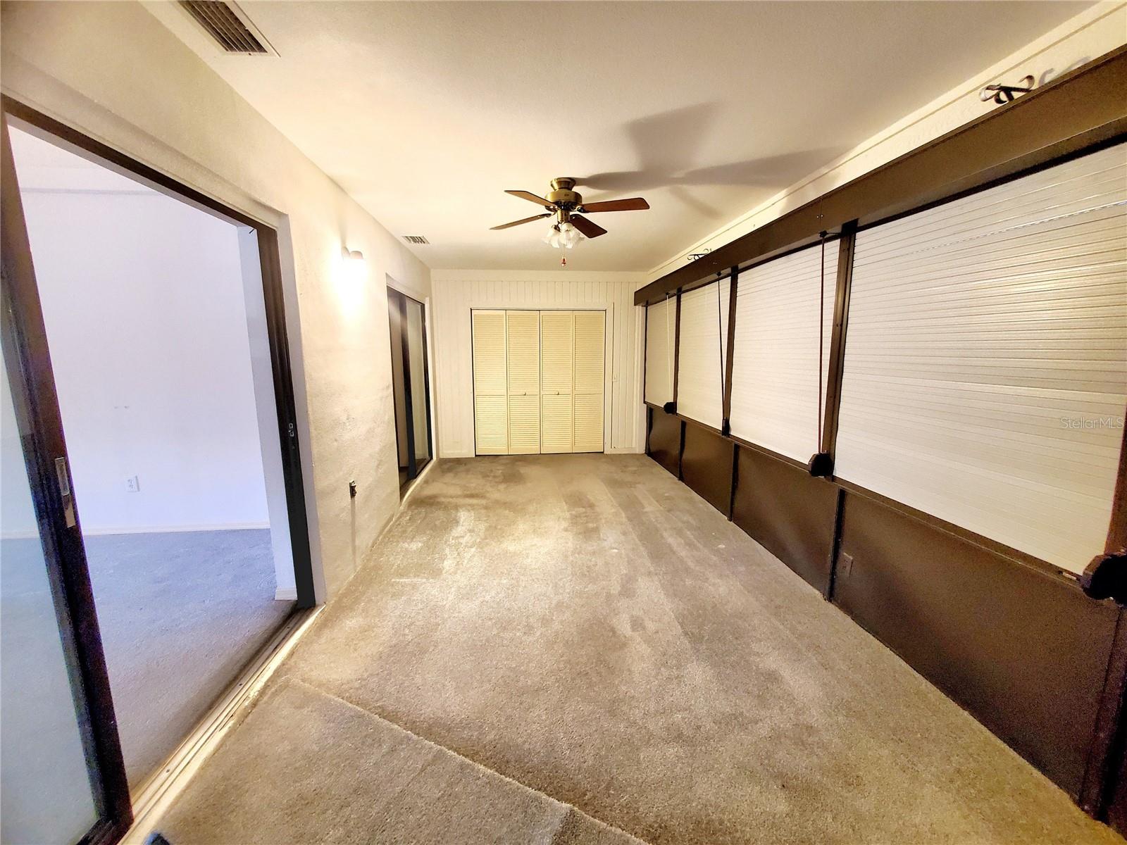 HURRICANE SHUTTERS CLOSED