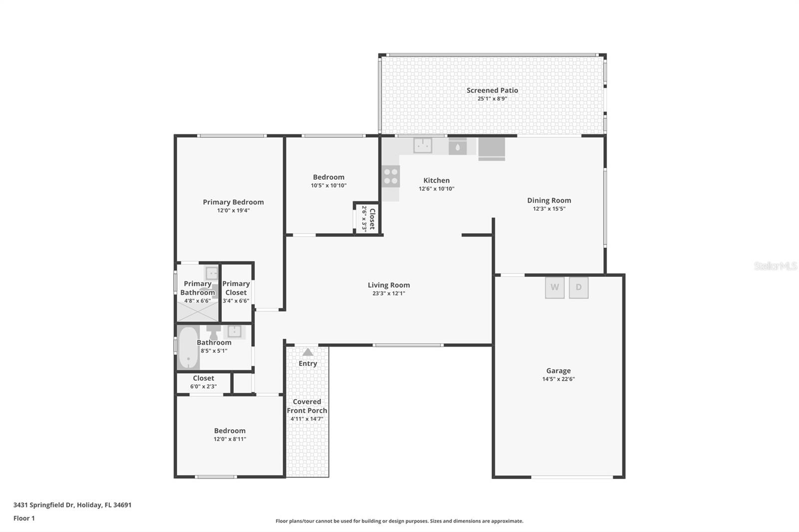 3431 SPRINGFIELD DR, HOLIDAY, FL, 34691