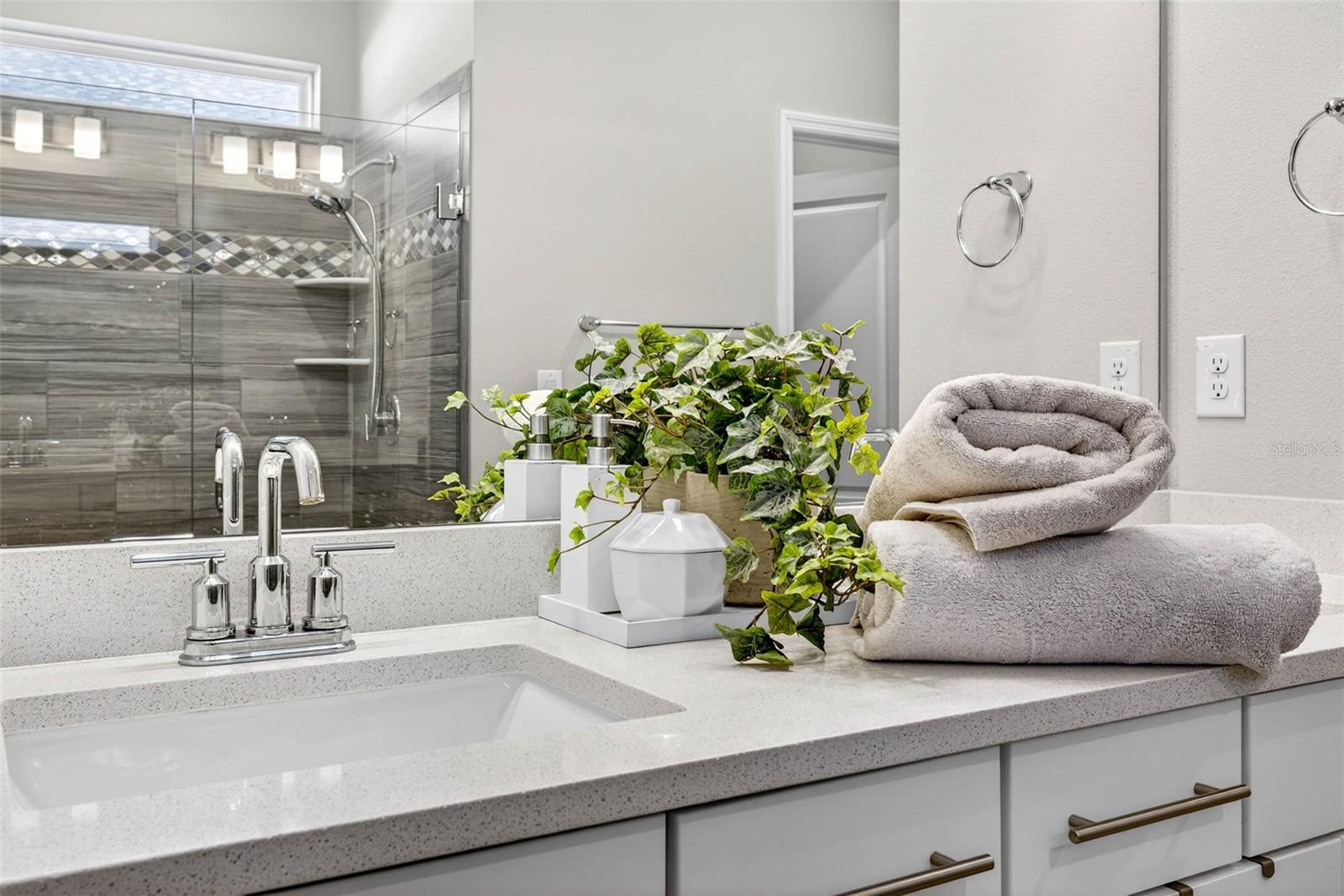 Getting ready becomes an experience here.