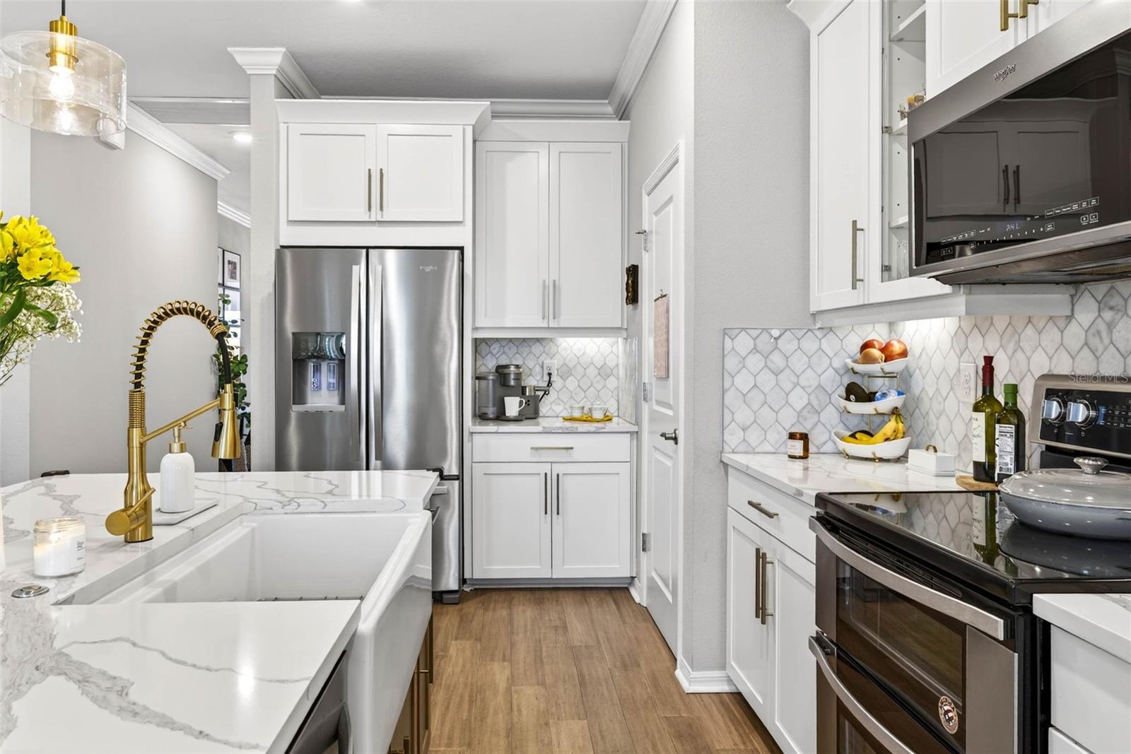 A truly gourmet kitchen.