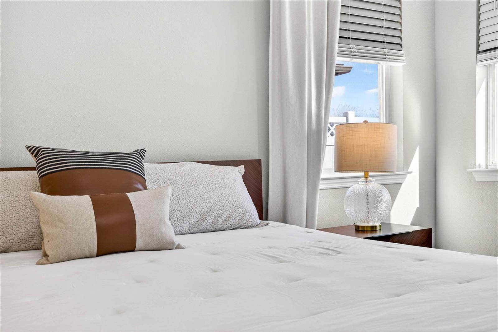 All the comfort of home in the most fabulous space.