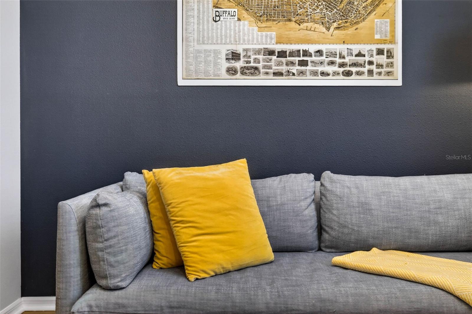 Work from home, use as a flex room, or easily fit a queen bed.